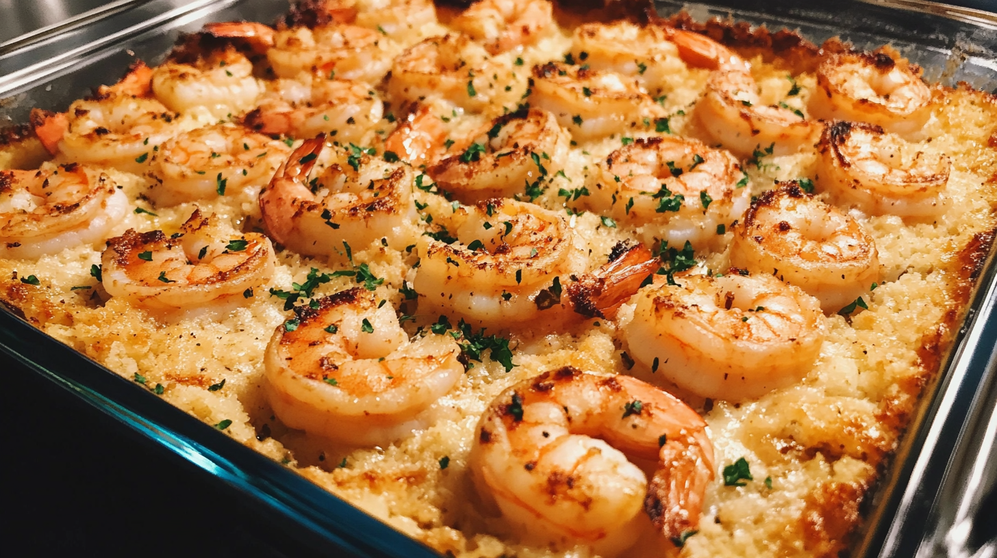Easy Baked Shrimp Casserole Recipe Under 30 Minutes